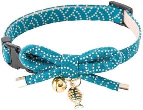 img 3 attached to 🐠 Necoichi Zen Fish Charm Cat Collar: Stylish and Calming Accessory for your Feline Friend