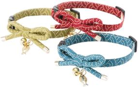 img 2 attached to 🐠 Necoichi Zen Fish Charm Cat Collar: Stylish and Calming Accessory for your Feline Friend