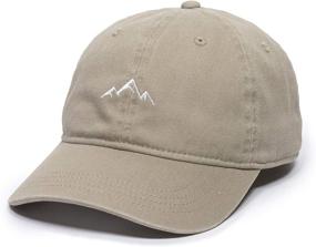 img 4 attached to 🏞️ Outdoor Cap Mountain Dad Hat: Perfectly Unstructured Soft Cotton Cap for Adventurers