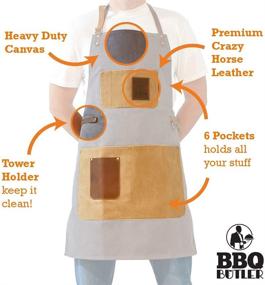 img 2 attached to BBQ Butler Apron Premium Adjustable