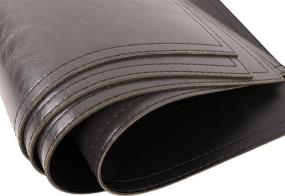 img 1 attached to 🔒 Durable Waterproof Leather Resistant Conference Placemats