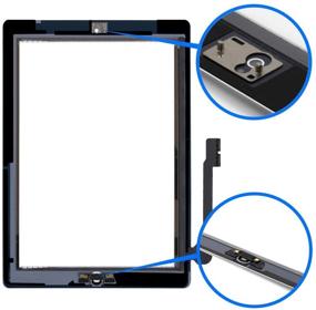 img 1 attached to 📱 High-Quality MMOBIEL Digitizer for iPad 3 (White) - Complete Touchscreen Front Display Assembly with Tool kit