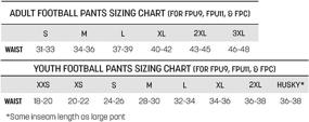 img 1 attached to 🏈 Enhanced Football Practice Pant for Boys with Safety-Integrated Built-in Pads by CHAMPRO