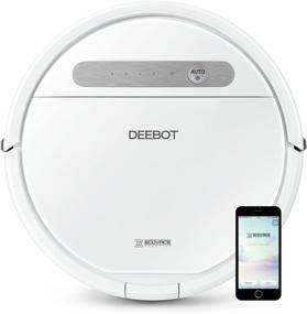 img 4 attached to 🤖 ECOVACS Deebot 610 Smart Robotic Vacuum with OZMO Mopping Technology - Ideal for Carpet, Bare Floors, Pet Hair, Alexa Compatible (White, 12 Pounds)