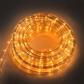 img 2 attached to PERSIK 18 Feet Clear Rope Light - Versatile Indoor and Outdoor Use - Pack of 2 - Total 36 Feet Length