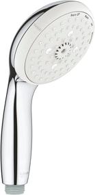 img 4 attached to 🚿 Grohe 28421002 Tempesta Classic 100: A Stylish 4 Spray Hand Shower with Starlight Chrome Finish