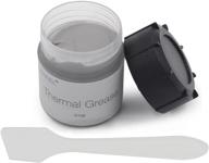 💡 gennel 20 grams grey thermal compound grease: advanced cooling solution for cpu, gpu, processor chipsets, ic ovens, and coolers logo