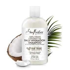 img 2 attached to 🥥 Shea Moisture 100% Virgin Coconut Oil Set: Daily Hydration Conditioner, Shampoo & Leave-in Treatment