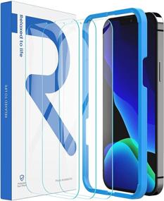 img 4 attached to 📱 RAXFLY 3 Pack iPhone 13 Pro Max Screen Protector [Installation Tray] [Case-Friendly] 9H Tempered Glass - Compatible with iPhone 13 Pro Max 6.7 inch