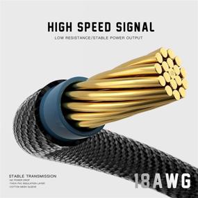 img 3 attached to 🔌 Asiahorse Набор кабелей-удлиннителей Mod Sleeve для персонализации 18AWG для блока питания ATX/EPS/8-pin PCI-E/6-pin PCI-E (черно-серый)