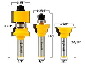 img 3 attached to Enhance Your Window-making Skills with the Yonico 18327 Window Router 2 Inch!