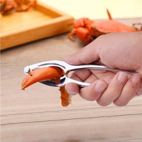 img 2 attached to 🦞 Artcome Seafood Tools Set – 12 Pieces with 2 Lobster Crab Crackers and 10 Forks: Perfect for Seafood Lovers!