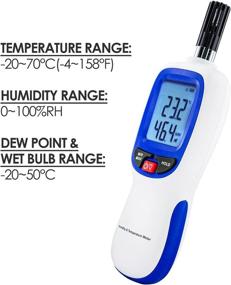 img 1 attached to Gain Express Temperature Hygrometer Psychrometer