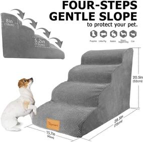 img 3 attached to Topmart Density Non Slip Stairs Injured Dogs