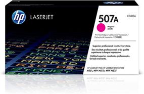 img 4 attached to 🖨️ HP 507A CE403A Magenta Toner Cartridge for LaserJet Enterprise 500, 551, 570 Series - High Quality & Compatible