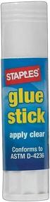 img 2 attached to Staples Washable Sticks Jumbo Clear