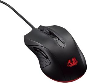 img 1 attached to 🖱️ ASUS Cerberus Optical Gaming Mouse - Ambidextrous Controls for Left & Right-Handed Gamers - Wired Gaming Mouse for PC - 6 Buttons - Sweatproof and Slip-Resistant Design