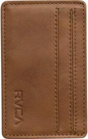 img 2 attached to 🧳 Modern Minimalist RVCA Mens Clean Card Wallet: Sleek Design for Practical Style