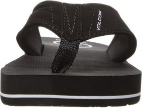 img 3 attached to Одежда для детей обоего пола Volcom Unisex-Child Victor Big Youth Sandal Flip Flop: стильная и универсальная обувь для детей!