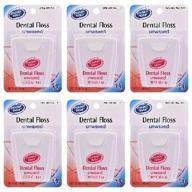 affordable premier value dental floss unwaxed - 🦷 100 yd (pack of 6): get a great deal! logo