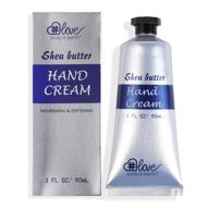 👐 shea butter hand cream: hydrating hand lotion, 3.0 oz/90ml travel size - ideal gifts for women and men, christmas, mother's day, birthday logo