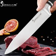 stainless kitchen utility santoku slicing logo