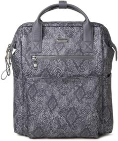img 4 attached to Baggallini Womens Soho Backpack French Women's Handbags & Wallets in Fashion Backpacks