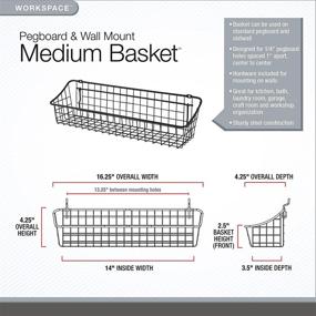 img 3 attached to 🔁 Spectrum Diversified Pegboard Organizer Slatwall: Maximize Space and Efficiency!