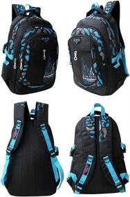 img 3 attached to 🎒 Yookeyo Waterproof Durable Backpack for Ultimate Protection