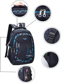 img 1 attached to 🎒 Yookeyo Waterproof Durable Backpack for Ultimate Protection