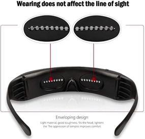 img 1 attached to Programmable Bluetooth 4.0 RGB LED Glasses: Customize your Shining Style with Full Color LED Lights