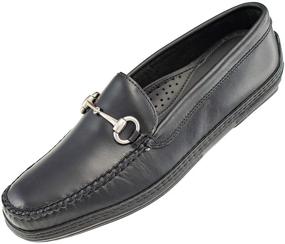 img 4 attached to 👞 David Spencer Greenwich Black Men's Loafers & Slip-Ons