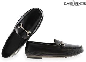 img 3 attached to 👞 David Spencer Greenwich Black Men's Loafers & Slip-Ons