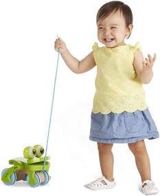 img 3 attached to 🐸 Frolicking Frog Wooden Pull Toy by Melissa & Doug, Ideal for First Play