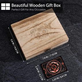 img 3 attached to 🃏 Luxury Playing Cards Set - Premium Decks for Poker, Games & Casino - Unique, Custom, Ideal for Adults - Standard 3 Deck Pack with Premium Wood Box - Perfect for Any Occasion