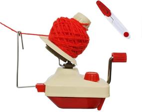 img 4 attached to 🧶 Convenient Yarn Ball Winder and Swift Combo with Easy Installation for Yarn Storage + Bonus Scissors (2)