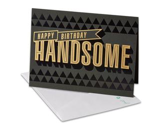 img 2 attached to 🎉 Personalized American Greetings Birthday Card for Him - Celebrate with Handsome Style!