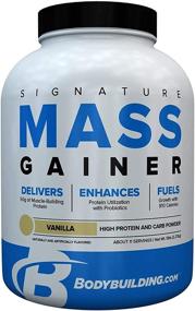 img 4 attached to Bodybuilding Signature Mass Building Probiotics Carbohydrates