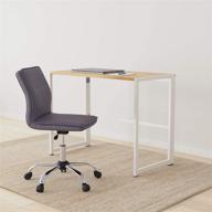 amazon basics modern adjustable low back furniture for home office furniture logo