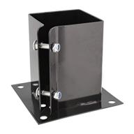 bisupply square post anchor bracket logo