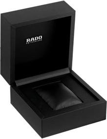 img 1 attached to ⌚ Часы Rado DiaStar Original кварцевые золотые с ремешком из нержавеющей стали, 21 мм (модель: R12391633)