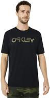 рубашки oakley для мужчин, размер l, цвет: черный логотип