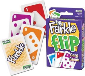 img 1 attached to 🃏 Farkle Flip Card Game by PlayMonster