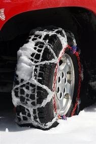 img 1 attached to 🚙 Auto-Trac 0232805 Peerless Light Truck/SUV Tire Traction Chain - 2 Piece Set