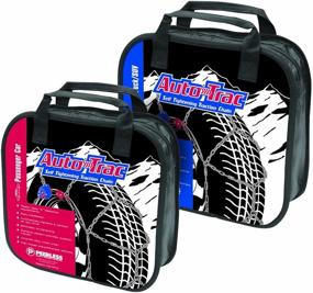 img 2 attached to 🚙 Auto-Trac 0232805 Peerless Light Truck/SUV Tire Traction Chain - 2 Piece Set