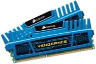 💙 corsair vengeance blue 8гб (2x4гб) 1600мгц ddr3 кит памяти dual channel 1.5в логотип