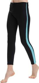 img 2 attached to 🌊 FLEXEL Women's 2mm Neoprene Wetsuit Pants: Ideal for Surfing, Diving & Water Sports