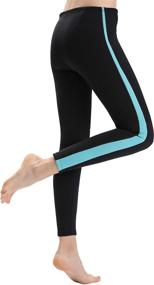 img 3 attached to 🌊 FLEXEL Women's 2mm Neoprene Wetsuit Pants: Ideal for Surfing, Diving & Water Sports