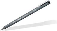 🖊️ staedtler pigment liner 0.5 mm black [pack of 5]: professional quality fineliner pens for precision drawing and writing logo