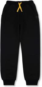 img 4 attached to 👖 DOTDOG Boys' Velvet Jogger Sweatpants with Pockets - Pants